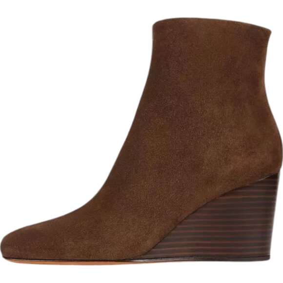 VINCE. Andy Bootie sz 7.5 , brown suede , NWT - Picture 2 of 3